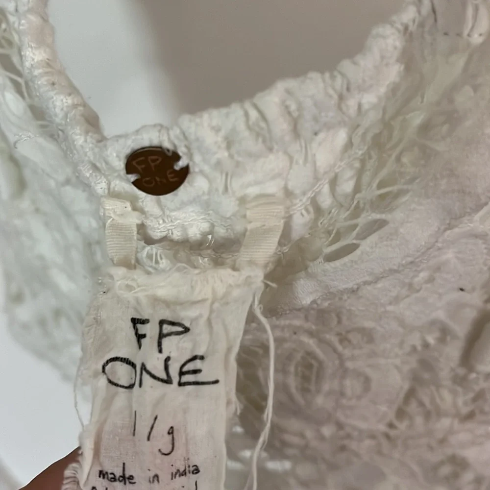 Free people lace top - Picture 2 of 3